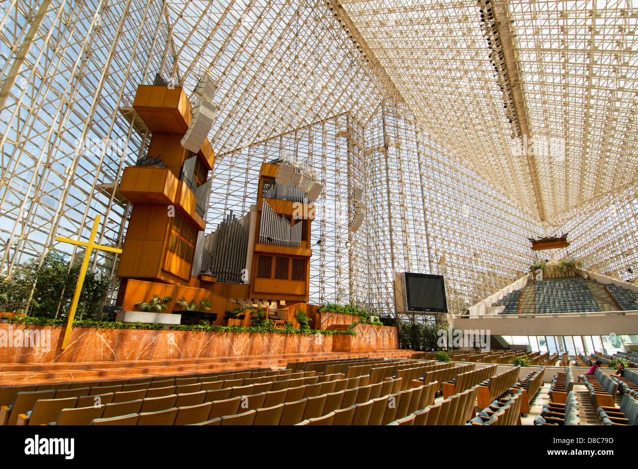 Die Orgel in der Crystal Cathedral, Garden Grove, Kalifornien USA Stockfoto