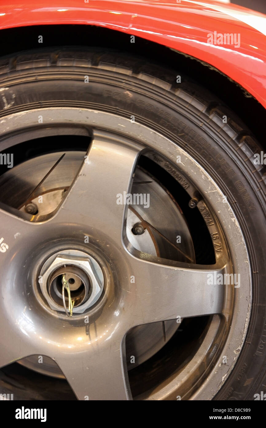 alte und seltene Autos Sammlung im Autoworld Museum in Brüssel, Belgien Stockfoto