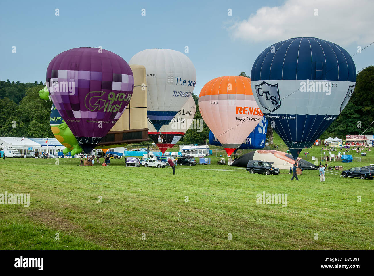 Bristol International Balloon Fiesta Stockfoto