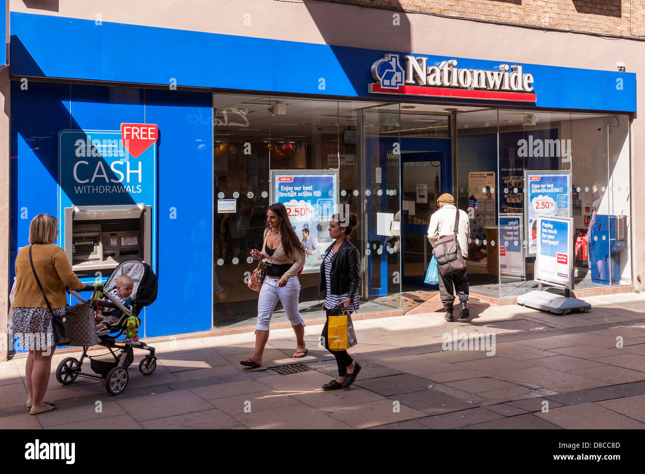Der bundesweite Bausparkasse in Cambridge, England, Großbritannien, Vereinigtes Königreich Stockfoto Der bundesweite Bausparkasse in Cambridge, England, Großbritannien, Vereinigtes Königreich Stockfoto