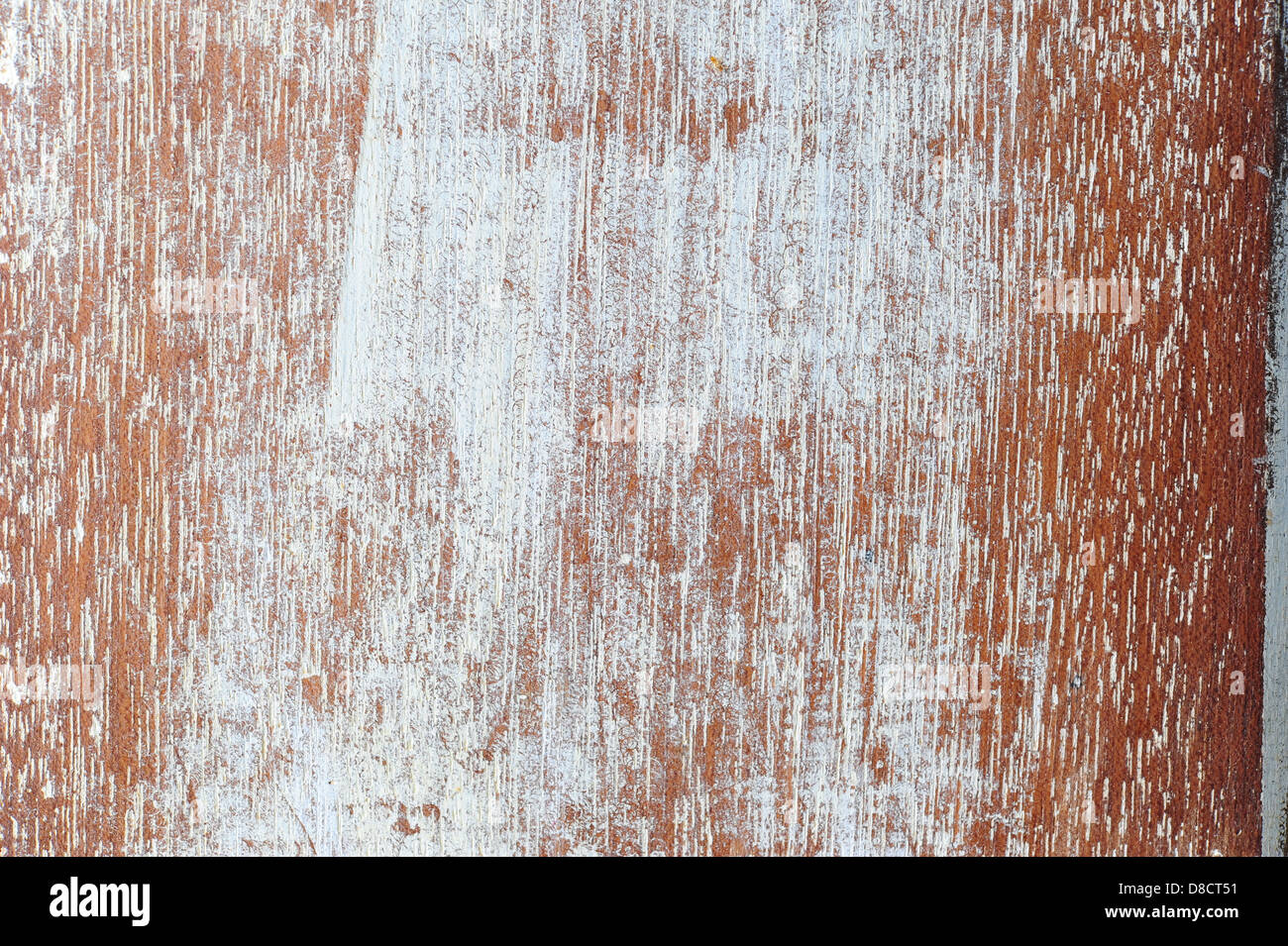 weiße verwitterten Holztüre Textur Stockfoto