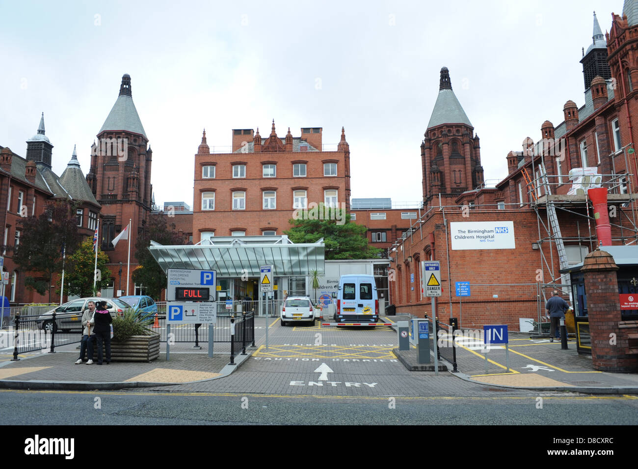 Die Birmingham NHS Kinder Krankenhaus Stockfoto