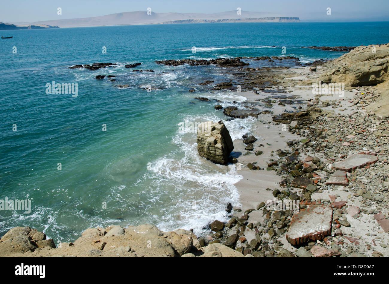 Paracas National Reserve. Paracas Halbinsel Stockfotografie Alamy