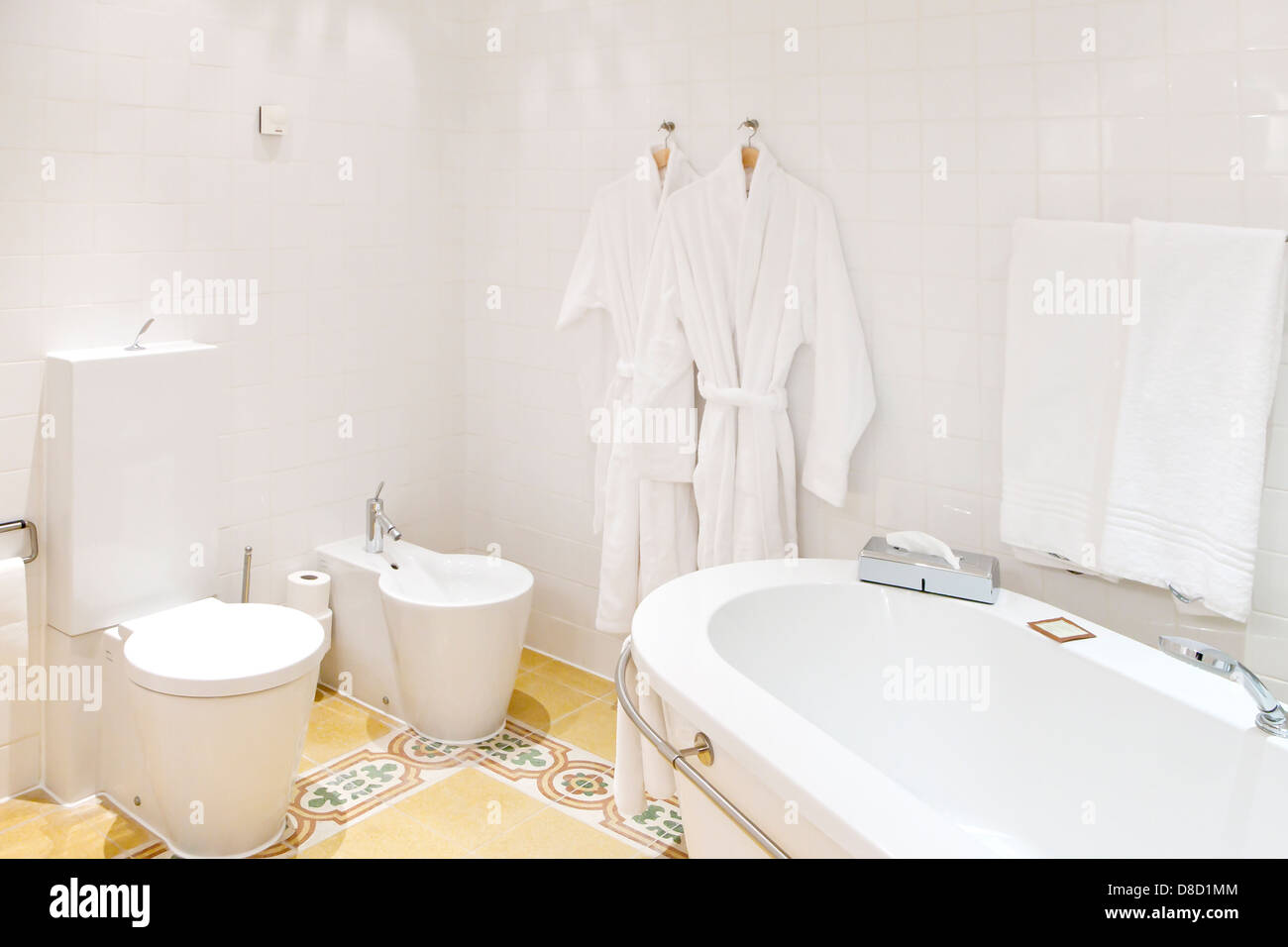 Modernes Badezimmer Interieur Stockfoto