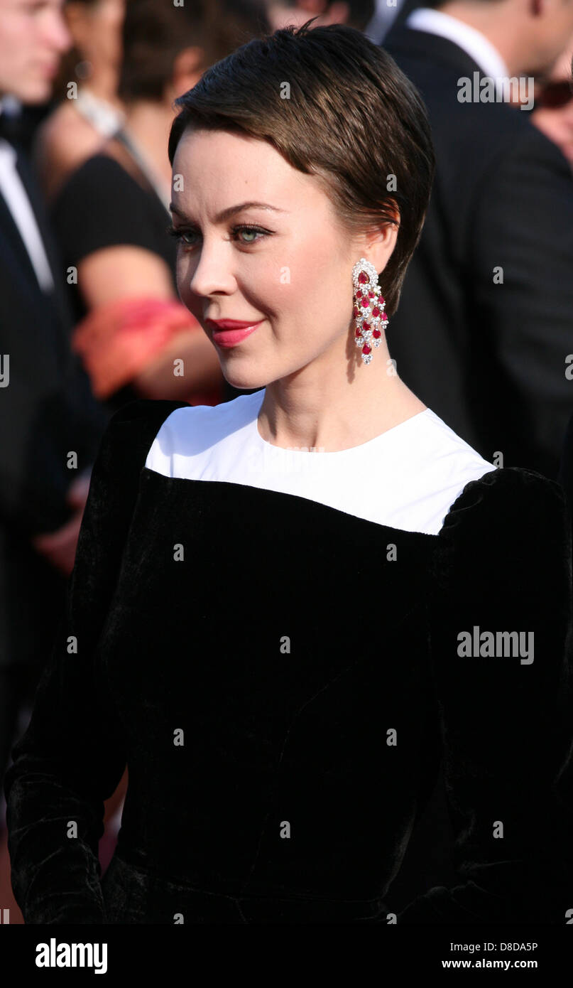 Cannes, Frankreich. 25. Mai 2013. Ulyana Sergeenko bei Venus im Pelz - La Venus A La Fourrure Filmvorführung Gala auf dem Cannes Film Festival Samstag 26. Mai Mai 2013. Bildnachweis: Doreen Kennedy/Alamy Live-Nachrichten Stockfoto