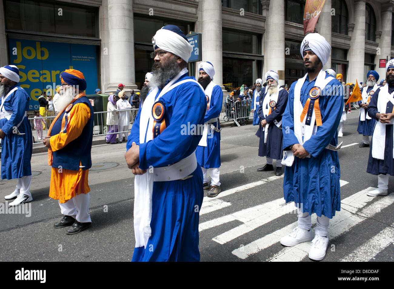 New York City, New York: 25. jährlichen Sikh Day Parade, 2012. Stockfoto