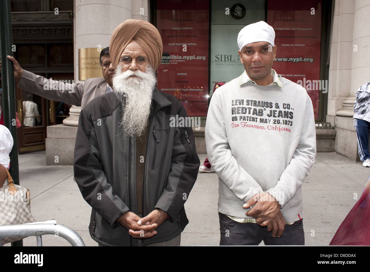 New York City, New York: 25. jährlichen Sikh Day Parade, 2012. Stockfoto
