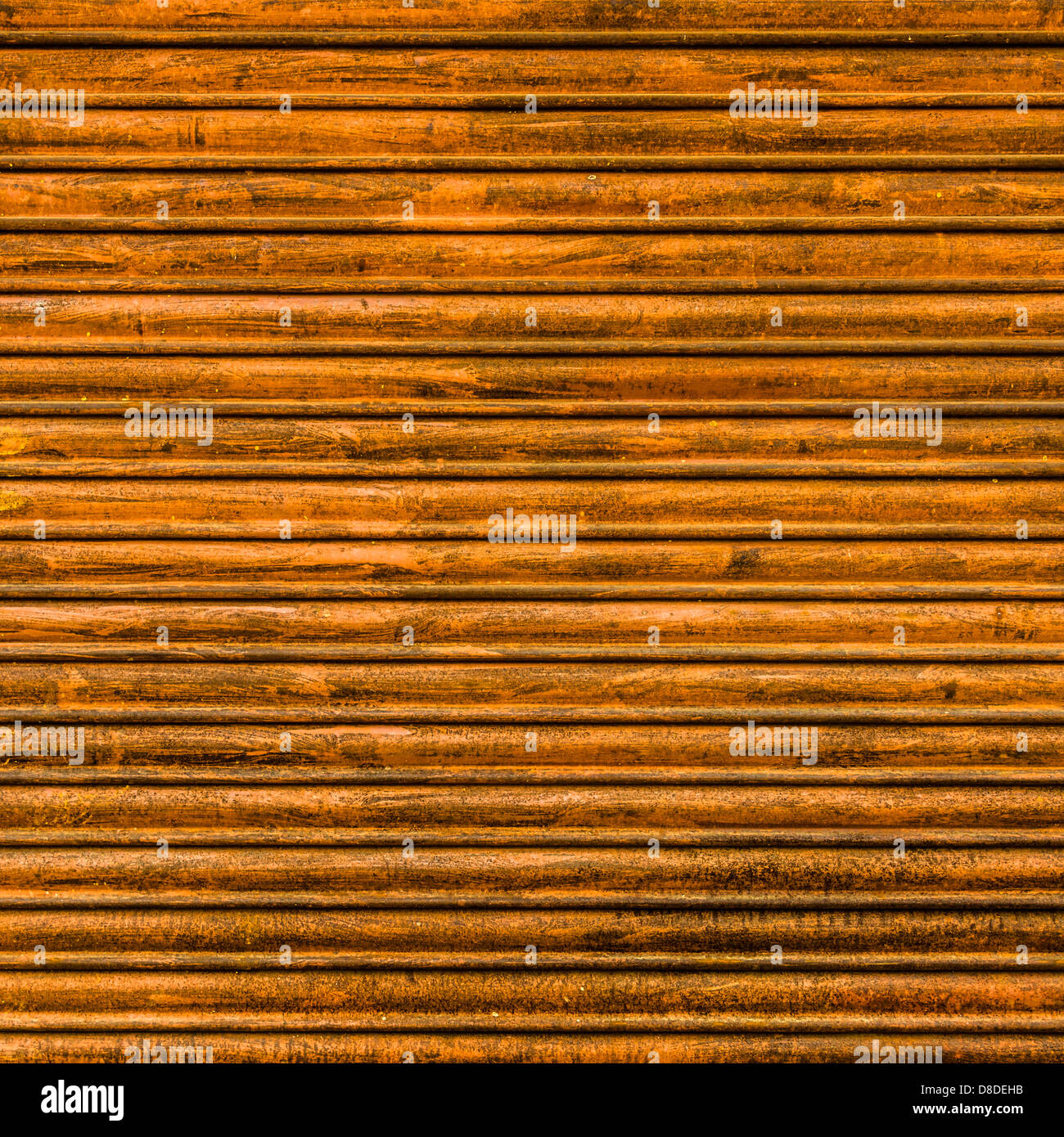 Eine rostige Eisernen Vorhangs Textur Stockfoto