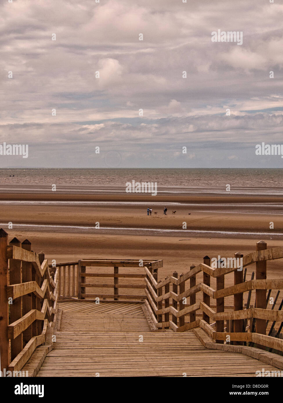 Formby Punkt, Sefton Stockfoto