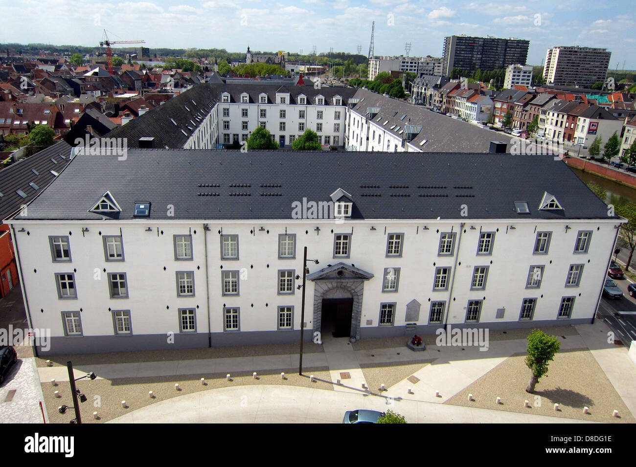 Mechelen Belgien Museumsarchitektur Stadt Stadt Stockfoto