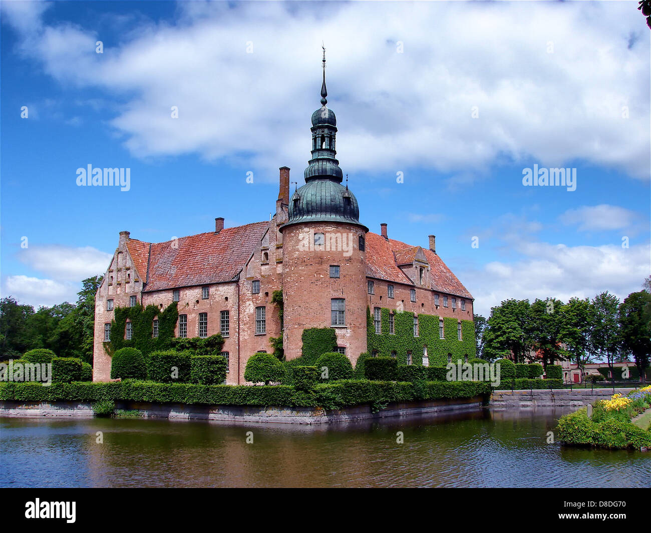 Schweden Vittskovle Burg historische Wahrzeichen Stockfoto