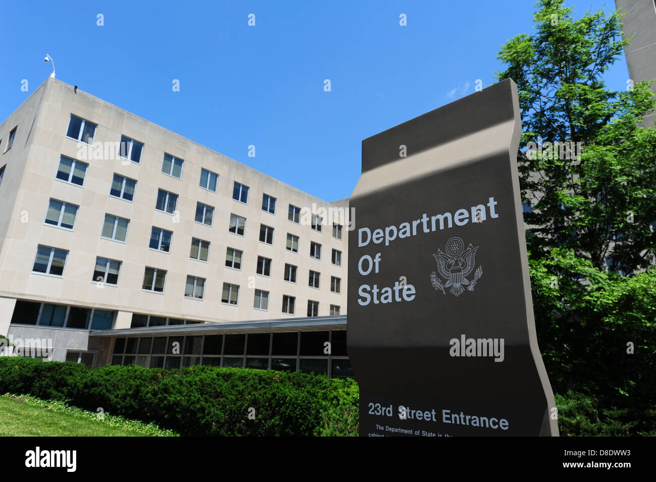 USA Washington DC District Of Columbia föderalen Regierung The Department of State Auslandsdienst Diplomatie Diplomaten Stockfoto
