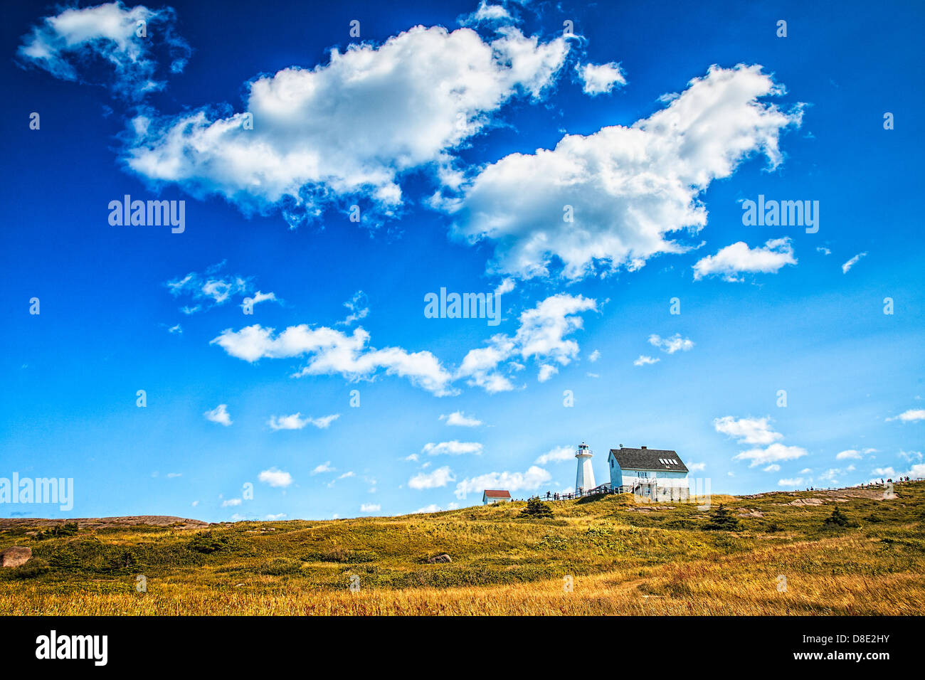 Cape Spear National Historic Site Leuchtturm, Neufundland Stockfoto