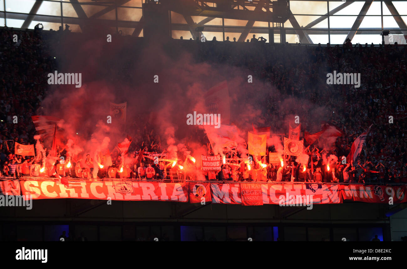 Fußball European Champions League Cup Final, Borussia Dortmund gegen