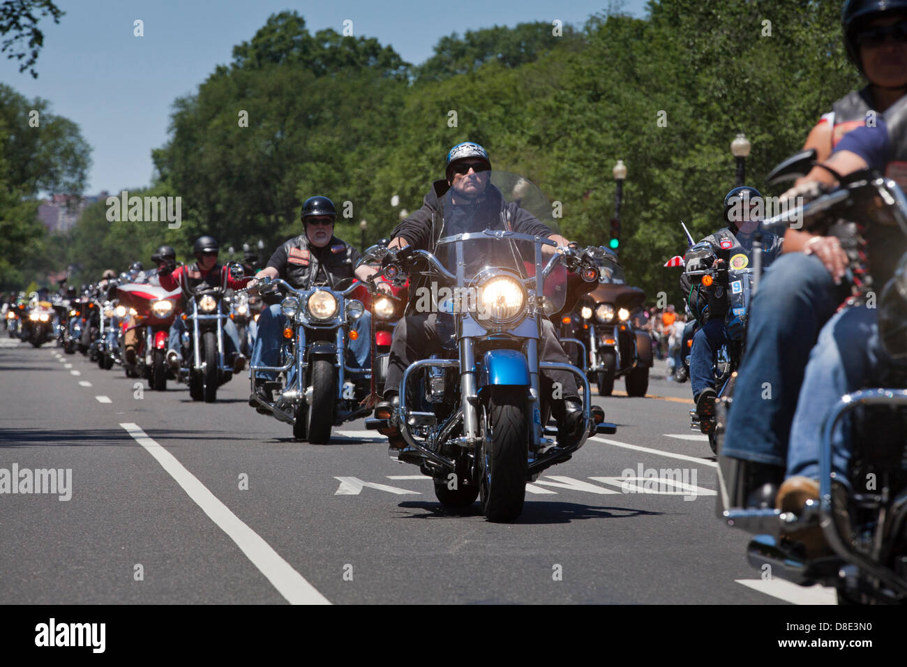 Rolling Thunder Ride - Washington, DC USA Stockfoto