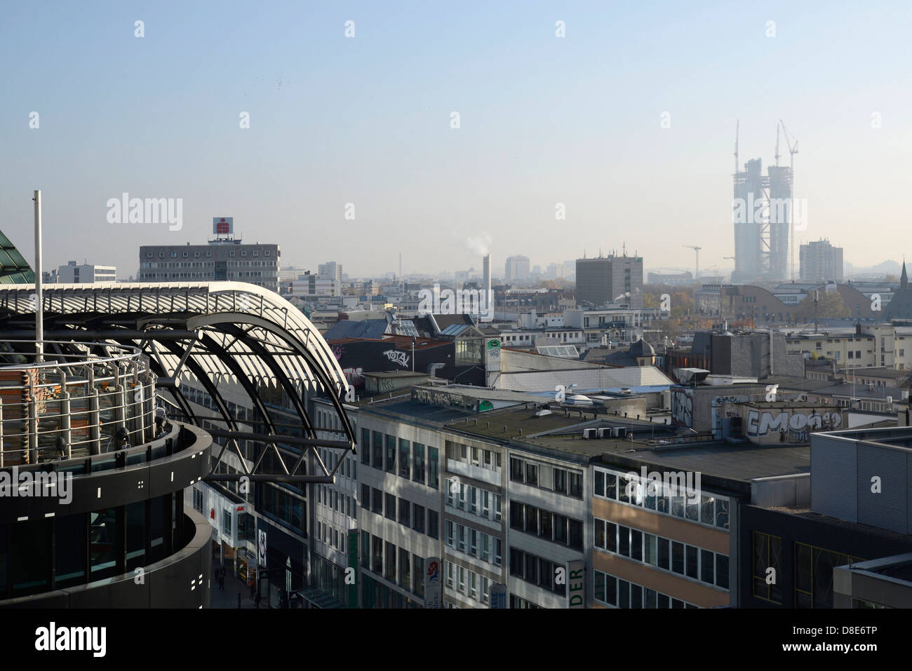 City View, Frankfurt Am Main, Hessen, Deutschland, Europa Stockfoto