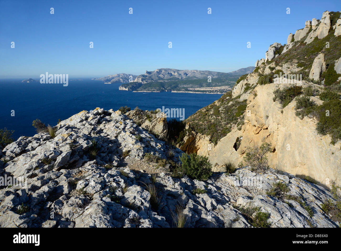 Cap Canaille, Provence, Frankreich, Europa Stockfoto