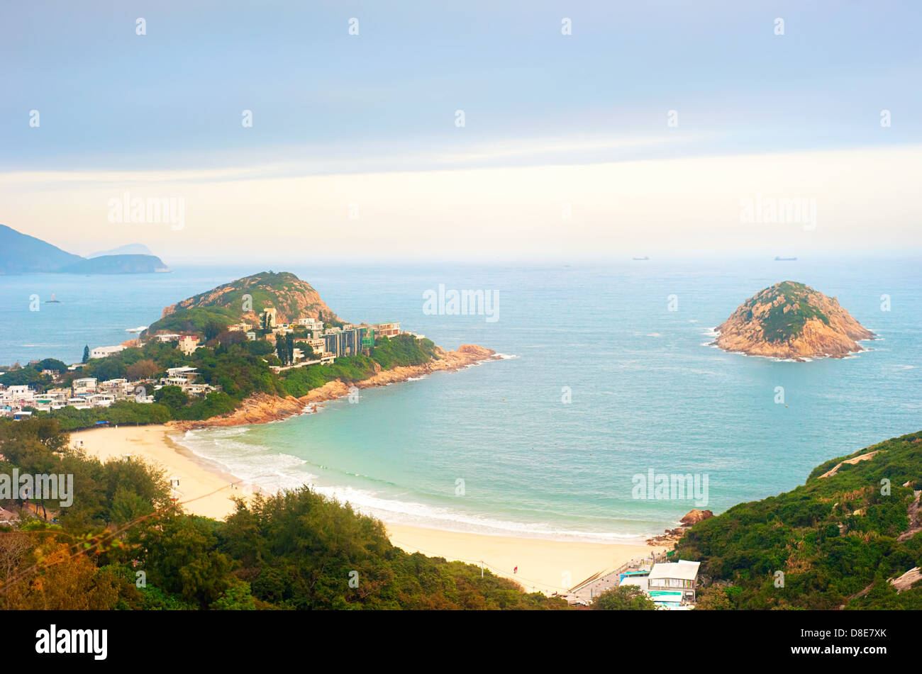 Shek O Strand in Hong Kong SAR Stockfoto