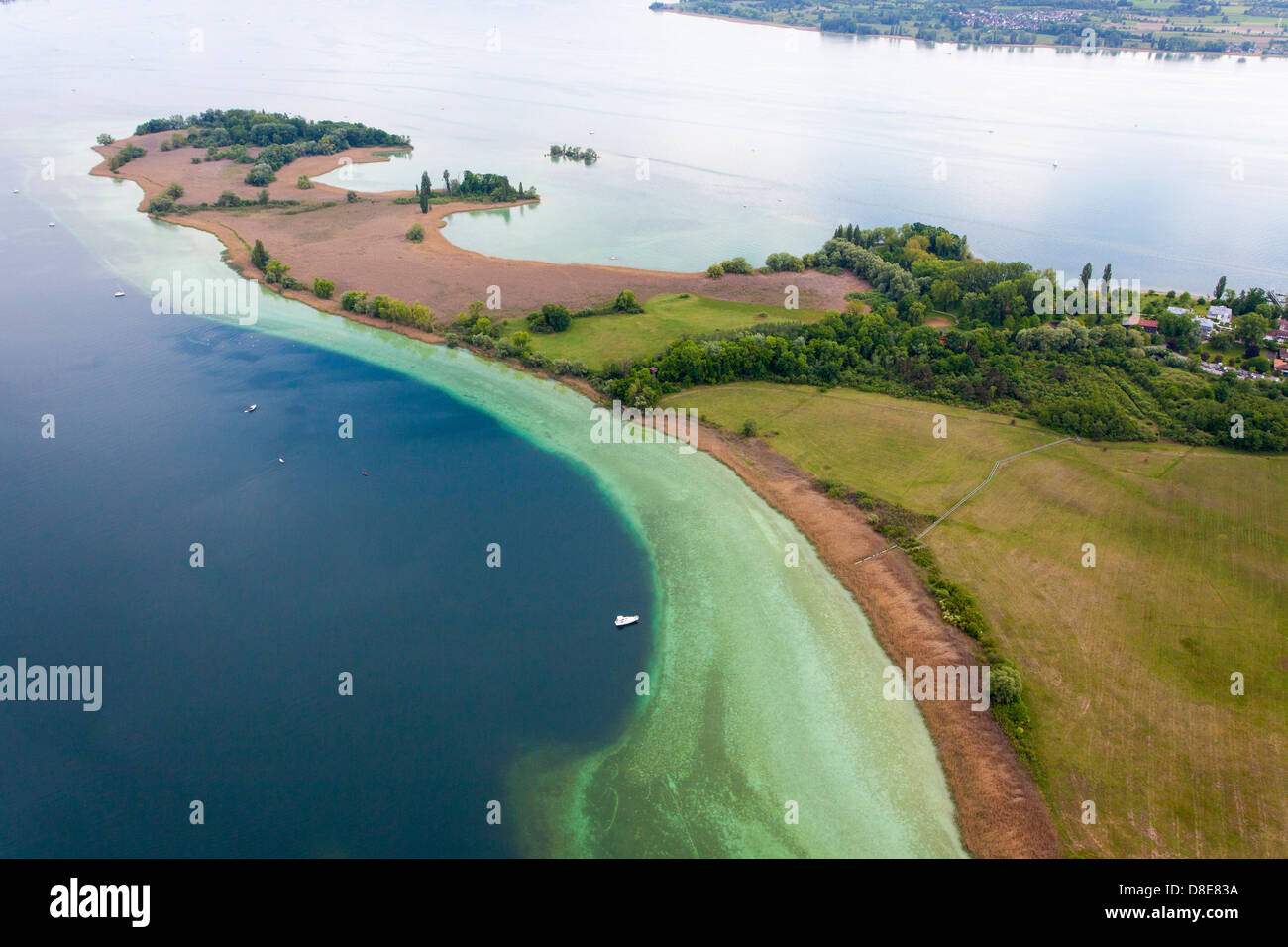 Mettnau, Bodensee, Baden-Württemberg, Deutschland, Europa Stockfoto