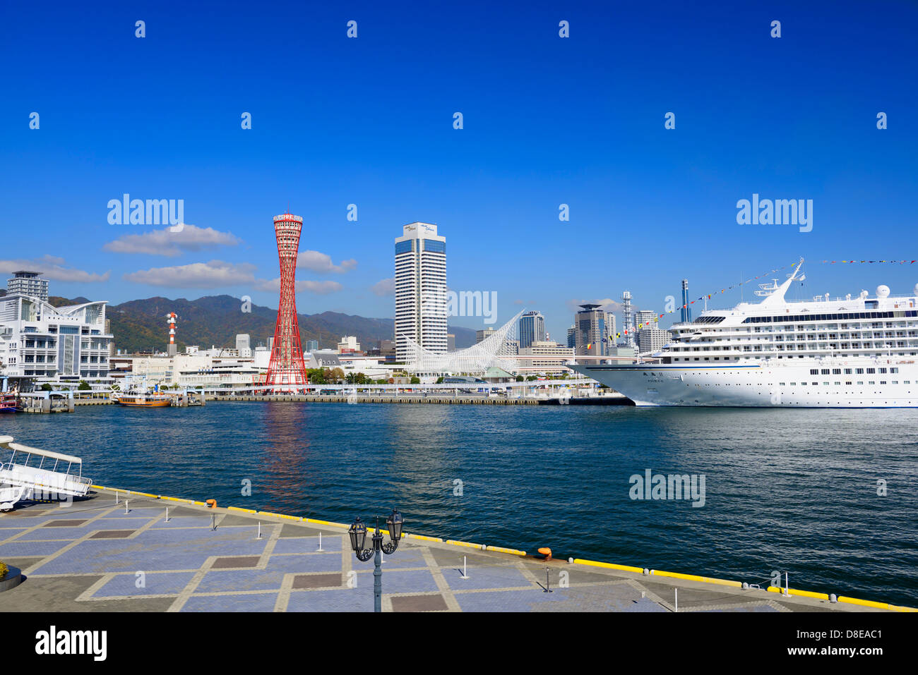 Hafen von Kobe Stockfoto