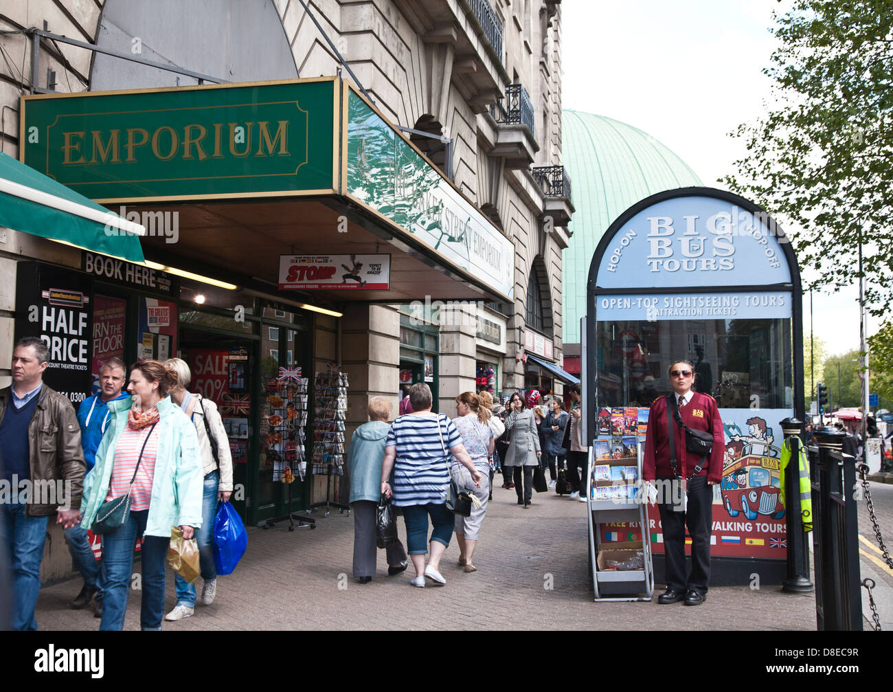 Emporium Shop, Baker Street, Marylebone Road, London, UK Stockfoto