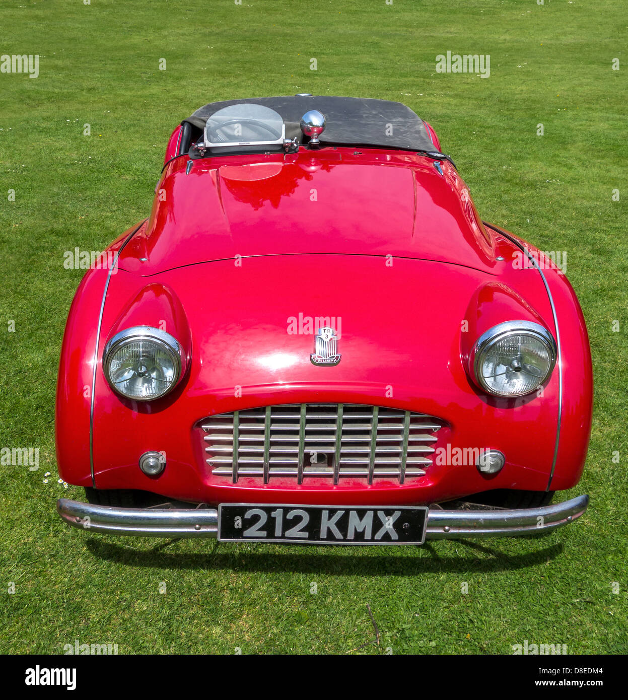 Oldtimer Triumph TR3 Stockfoto