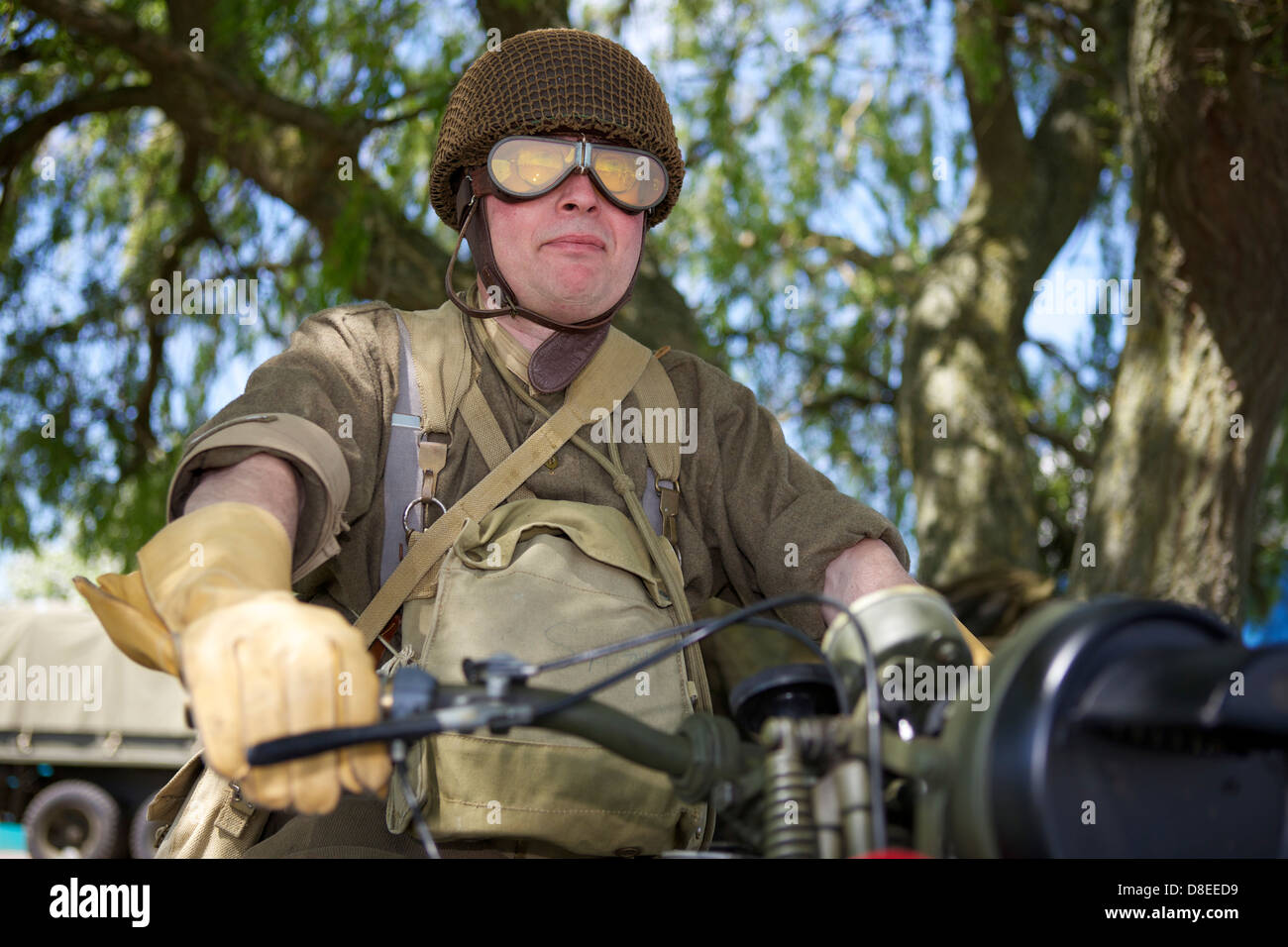 Military dispatch rider -Fotos und -Bildmaterial in hoher Auflösung – Alamy