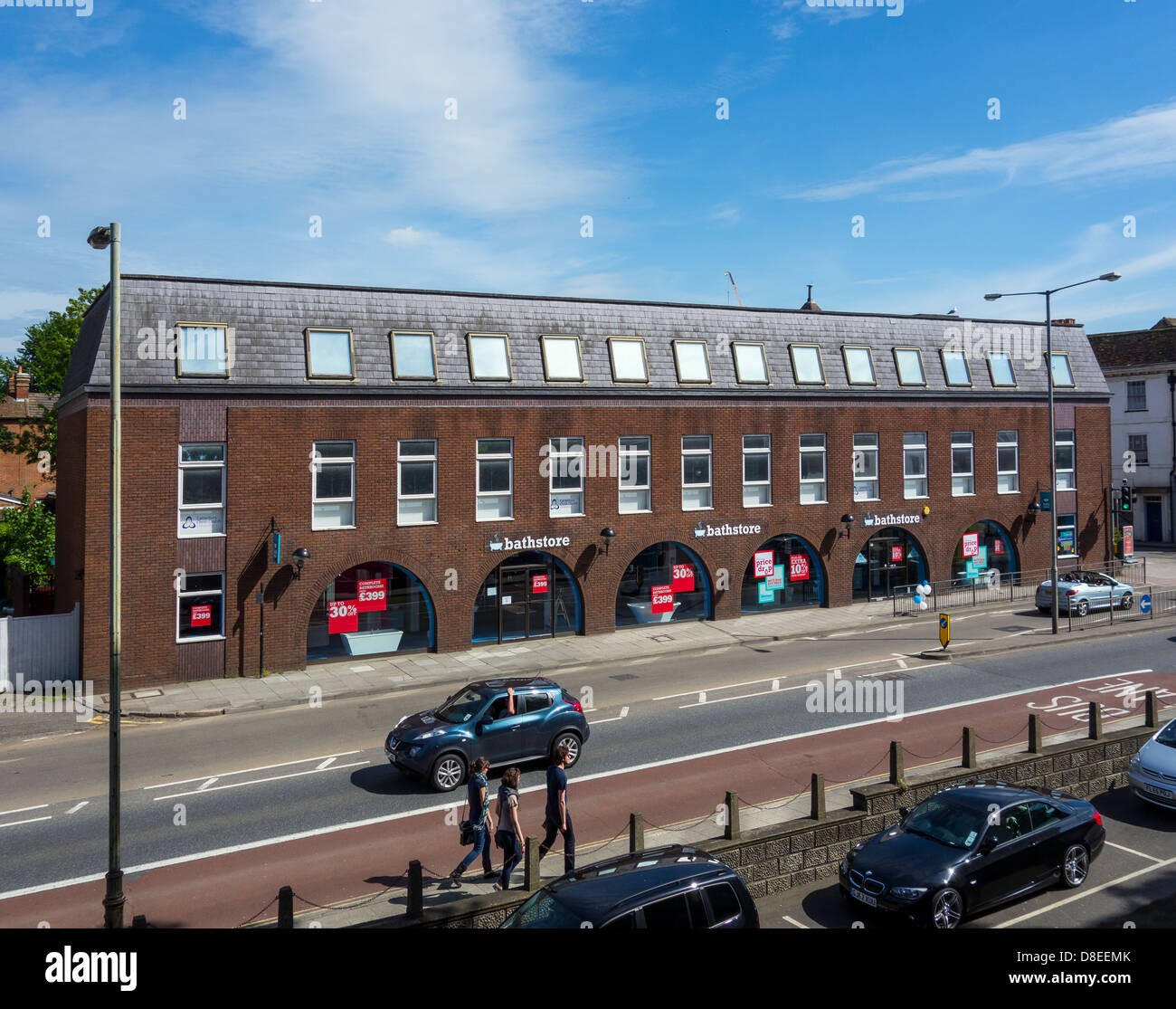Bathstore Broad Street Canterbury Kent Stockfoto