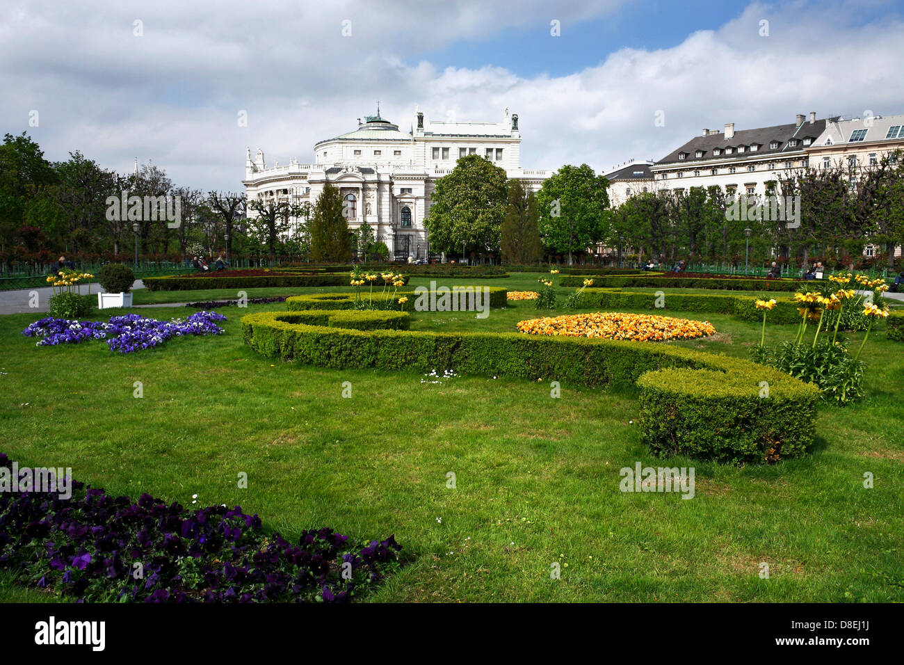 Volksgarten Park, Burgtheater, Wien, Austria, Europe Stockfoto