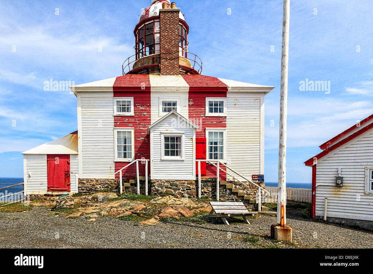 Leuchtturm Cape Bonavista, Neufundland Stockfoto