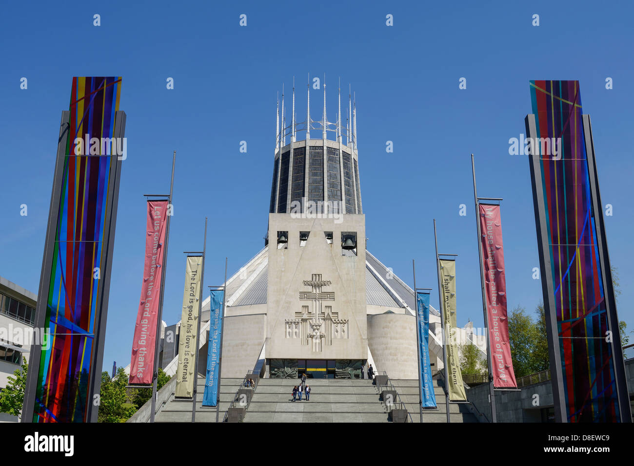 Römisch-katholische Kathedrale in Liverpool Stockfoto