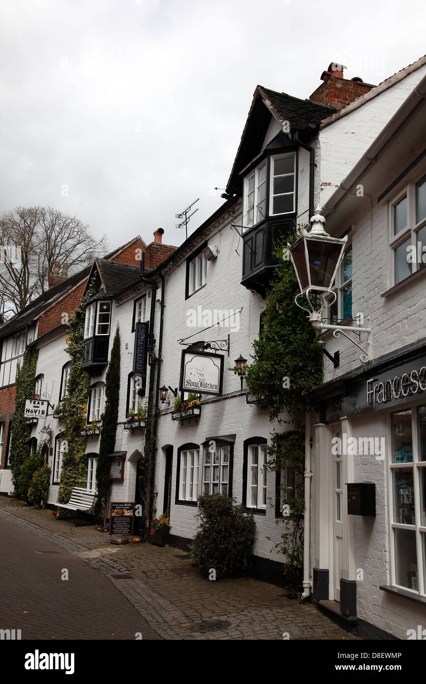 Das alte Suppenküche Restaurant Kirche Lane Stafford Staffordshire Stockfoto