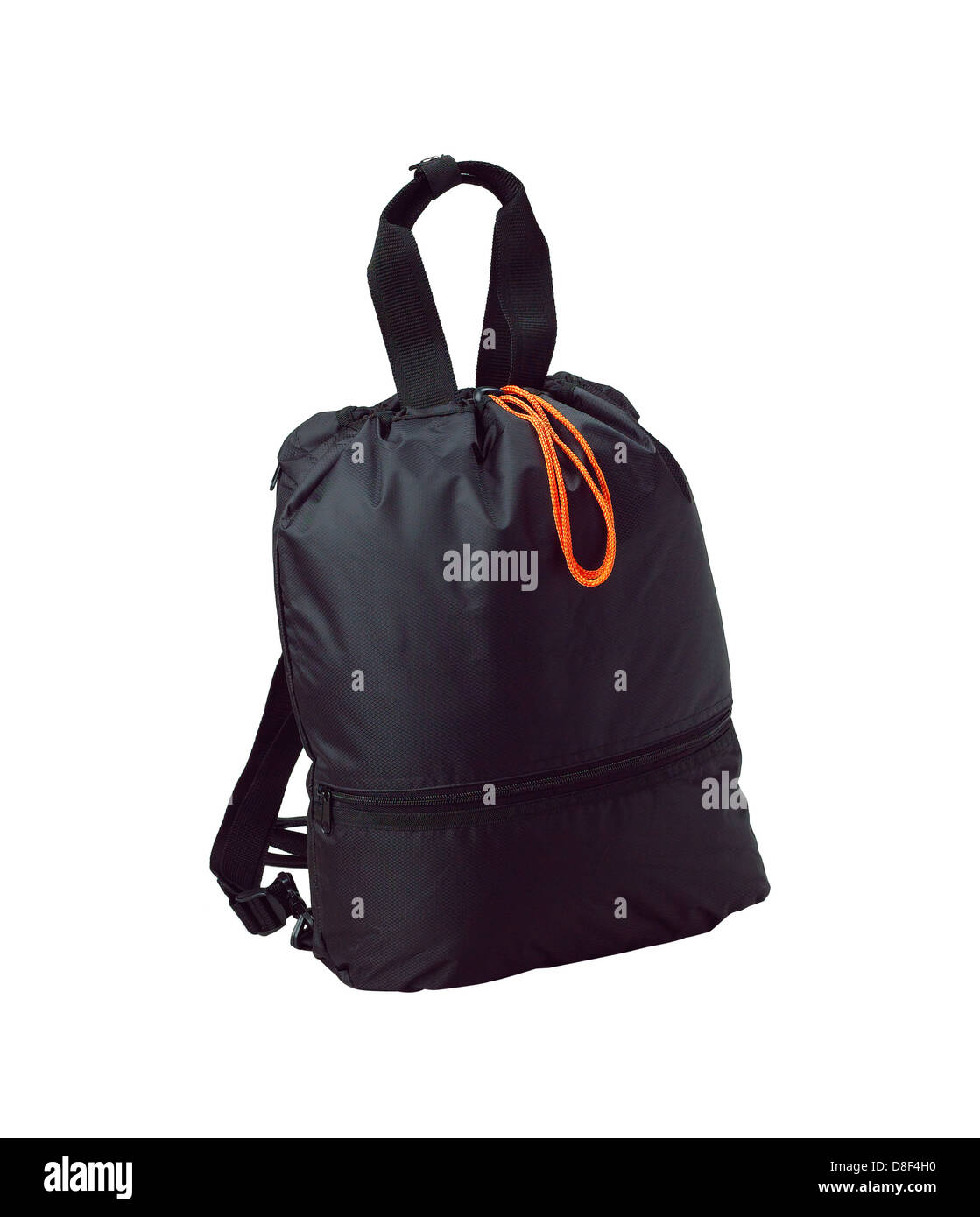 Eine kleine Stoff-Rucksack für Schüler oder Reisen Stockfoto