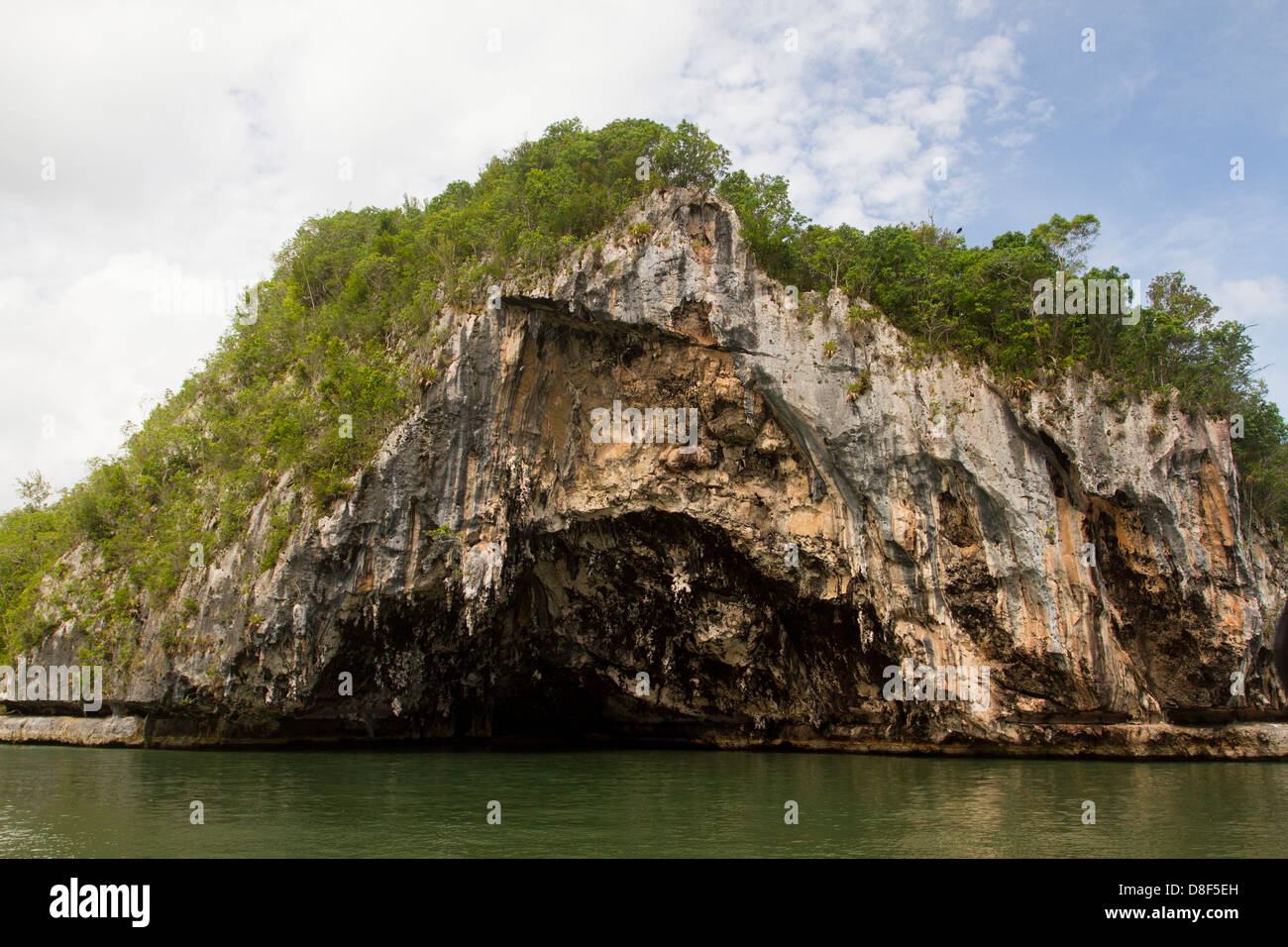 Nationalpark Los Haitises, Samana, Dominikanische Republik. Stockfoto
