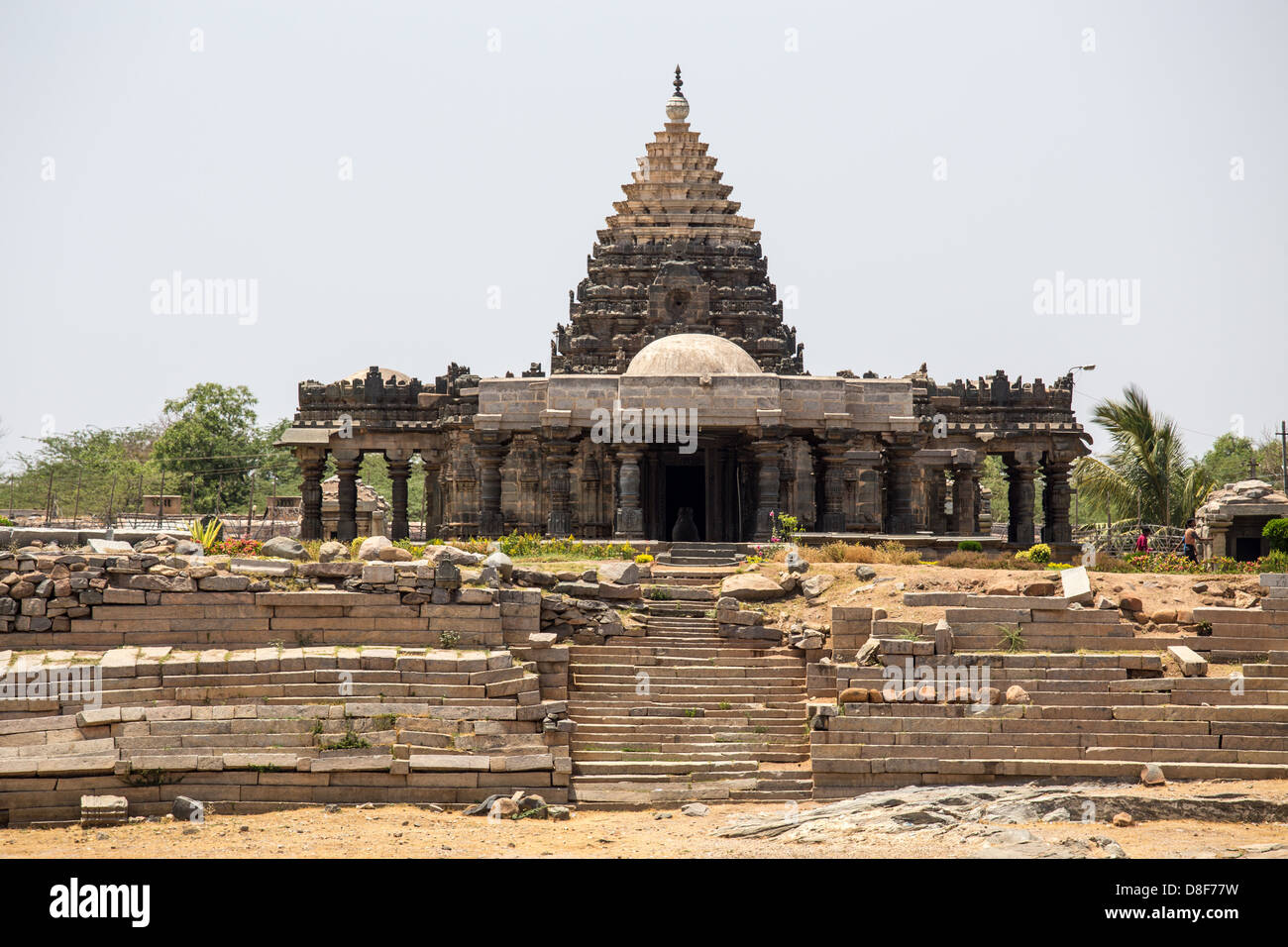 Mahadeva Tempel, Itigi, Karnataka, Indien Stockfoto