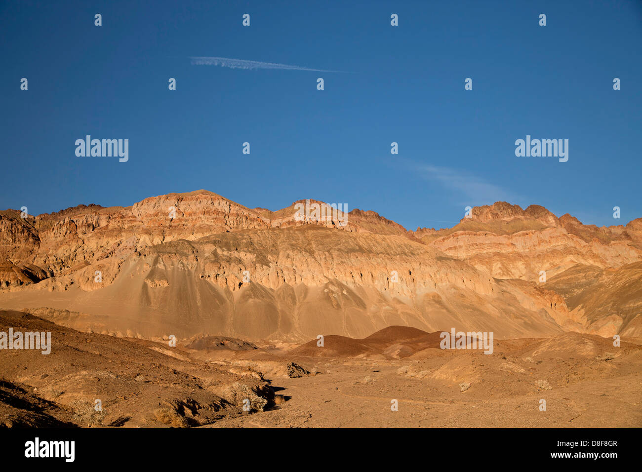 bunte Felsen Künstler Antriebs-und Palette des Künstlers im Death Valley National Park in Kalifornien, Stockfoto