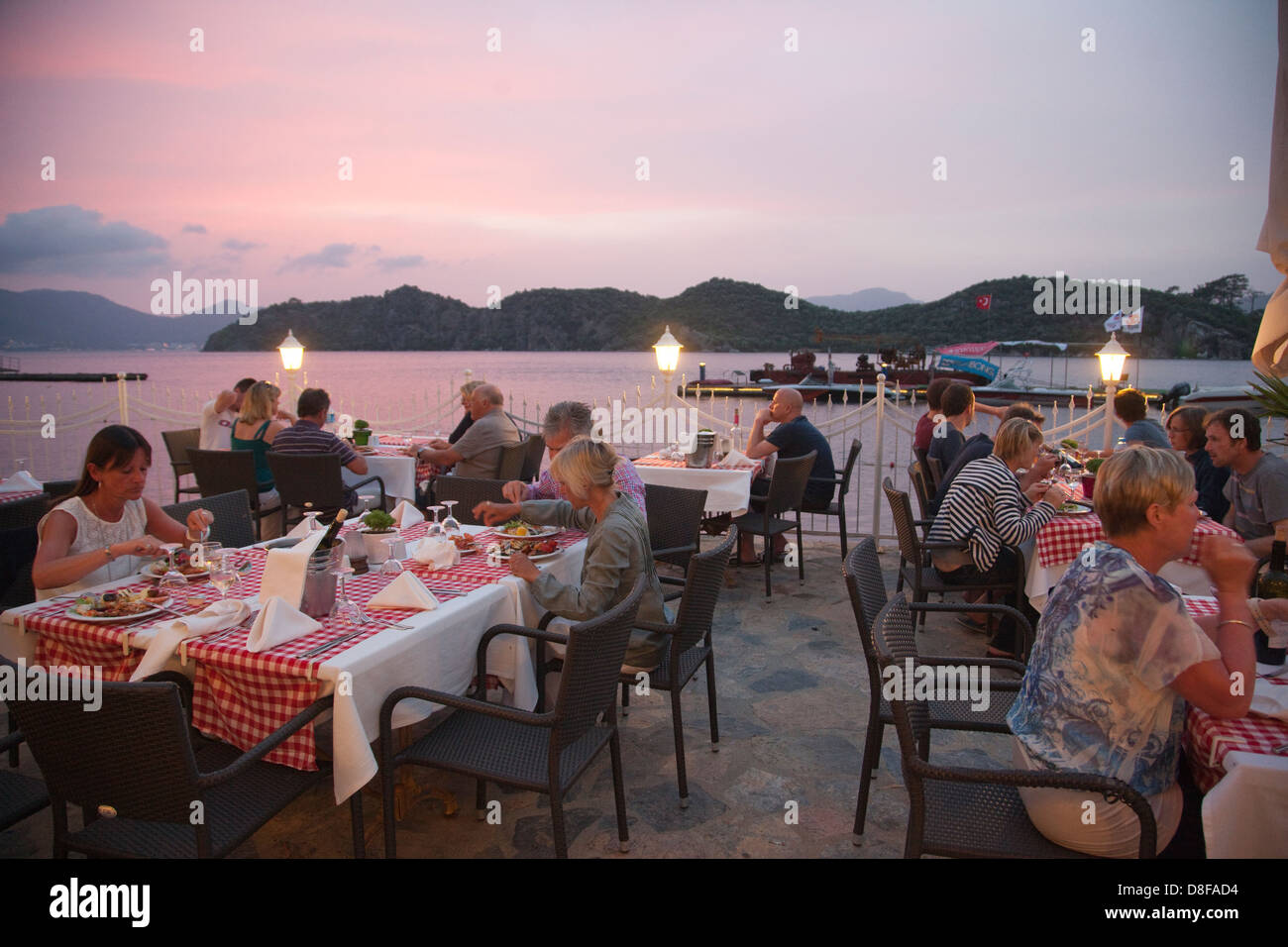 Adakoy Beach Club-Ferienanlage, Neilson Reisen, Türkei Stockfoto