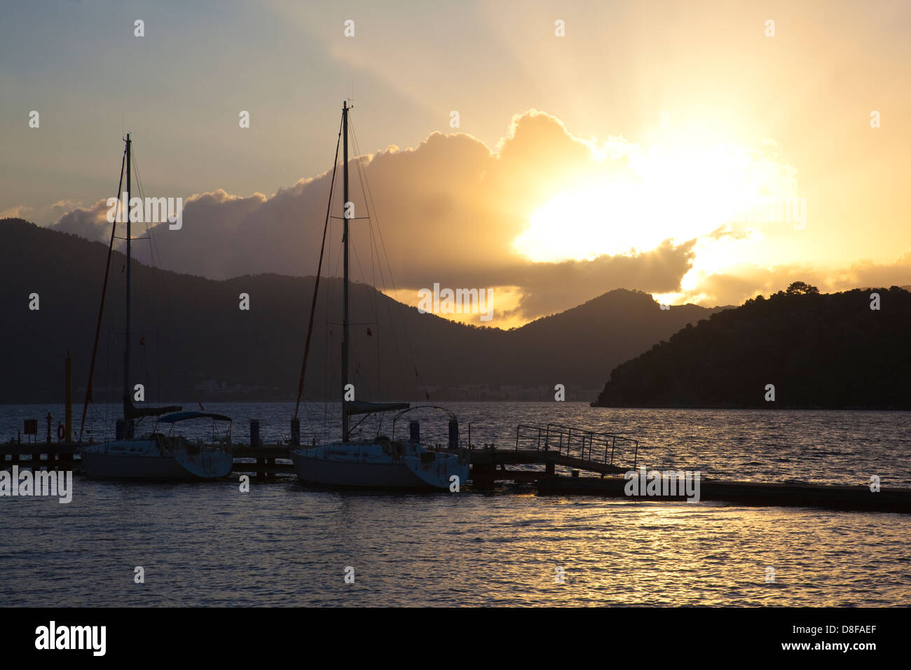 Adakoy Beach Club-Ferienanlage, Neilson Reisen, Türkei Stockfoto