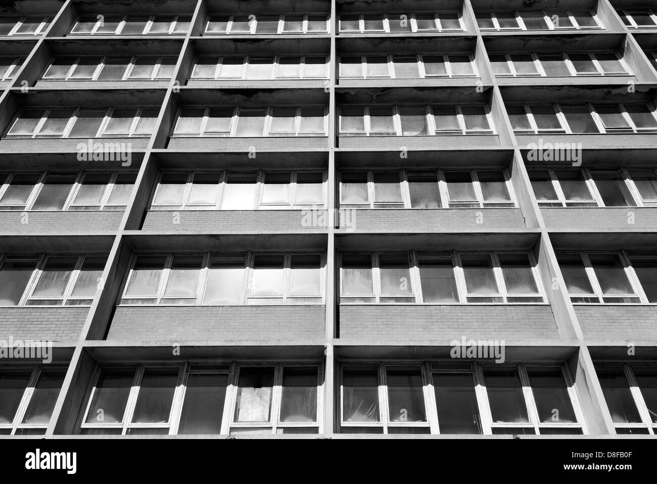 Hochhaus-Wohnungen Stockfoto
