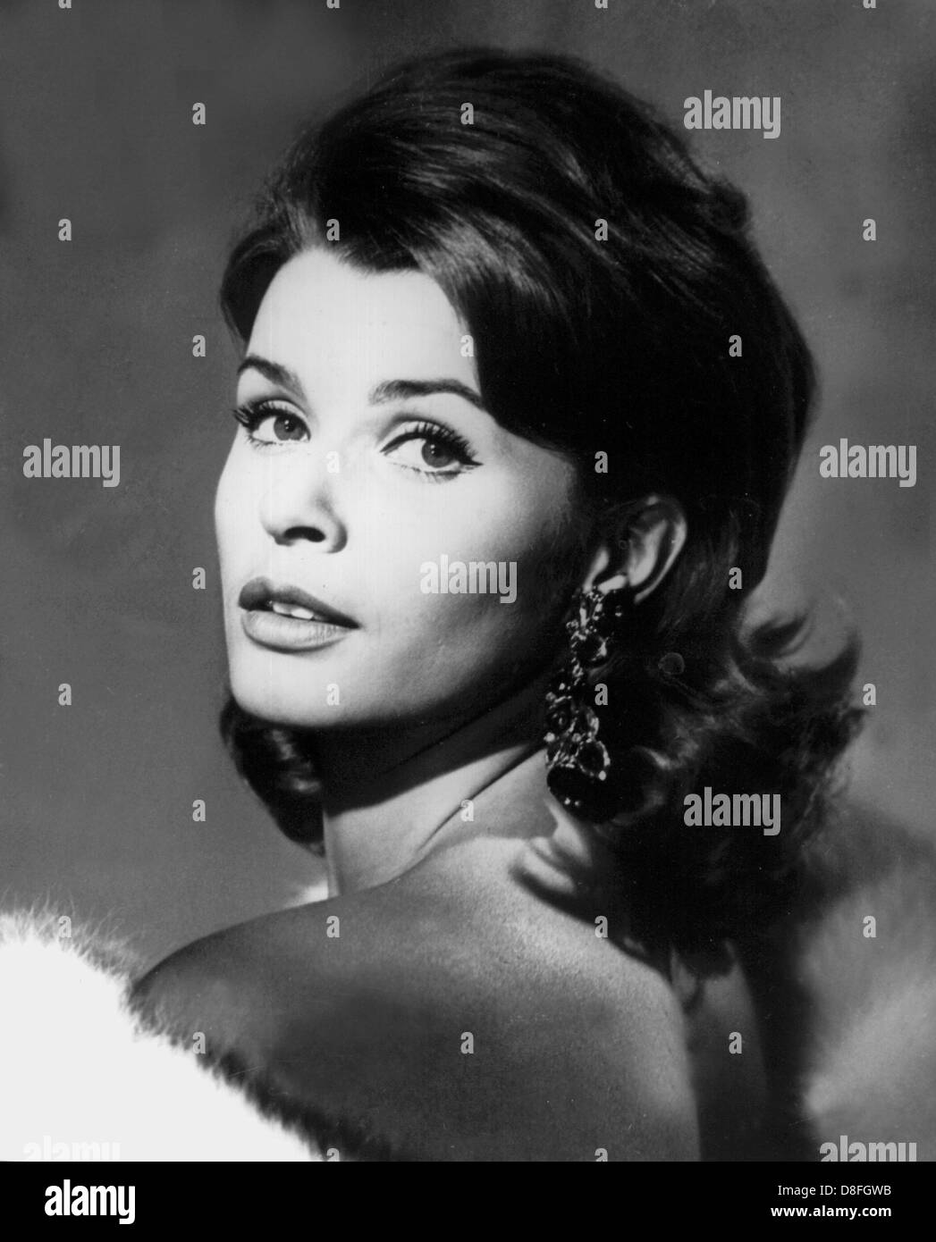 Österreichische Schauspielerin Senta Berger, fotografiert im Jahr 1962. Stockfoto