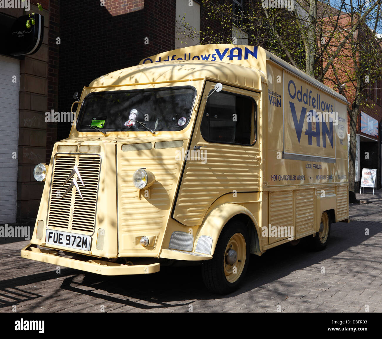 Snack van Französisch gemacht Citroen Stockfoto