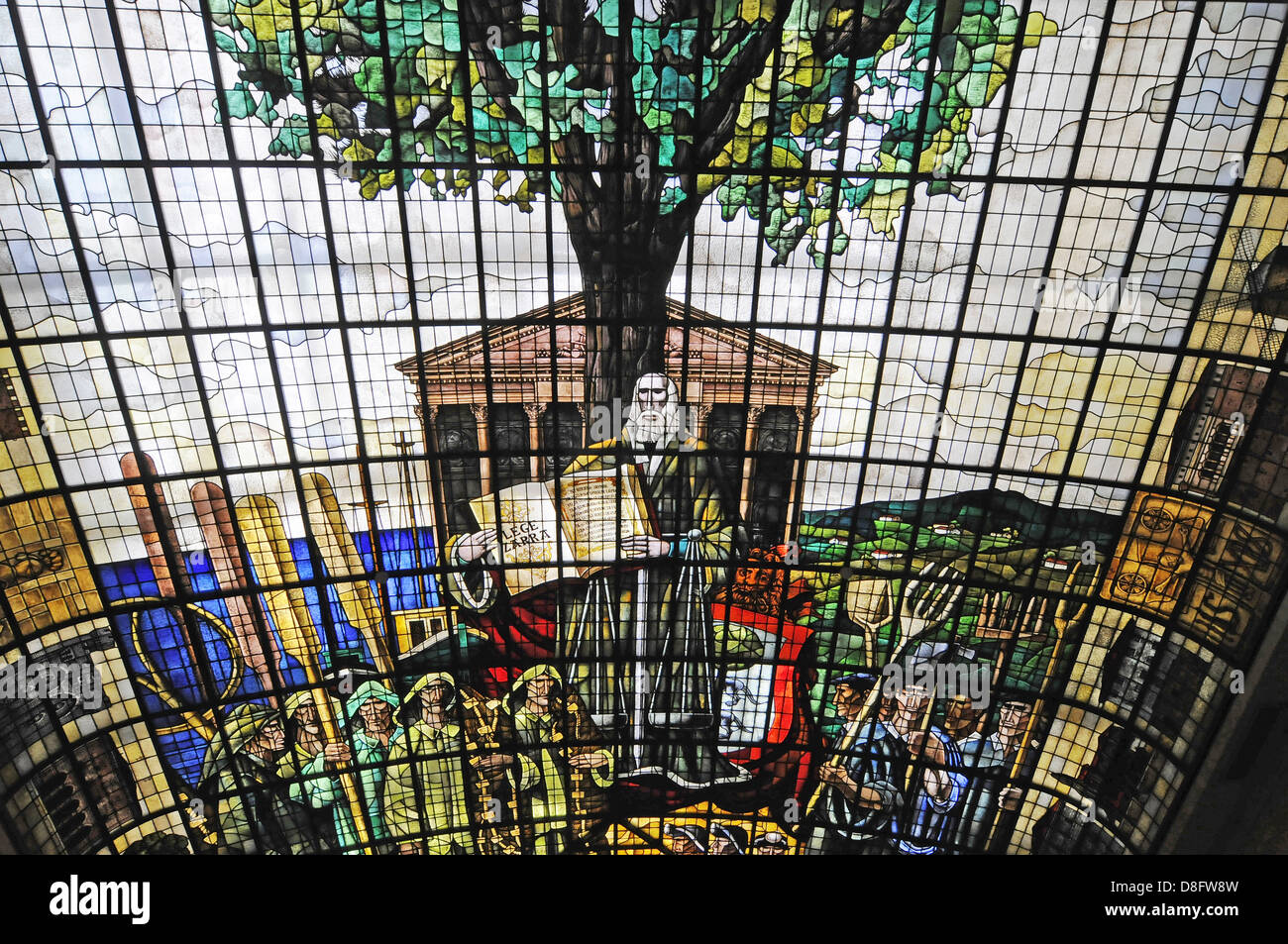 Baskisches museum Stockfoto