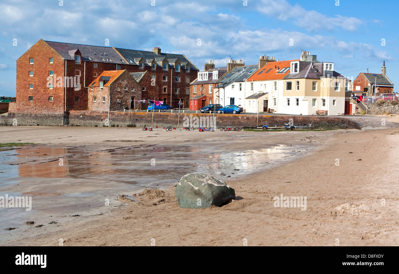 Ansicht von North Berwick East Lothian Schottland Stockfoto