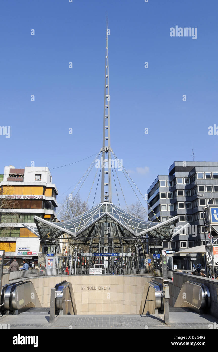 U-Bahnstation Stockfoto