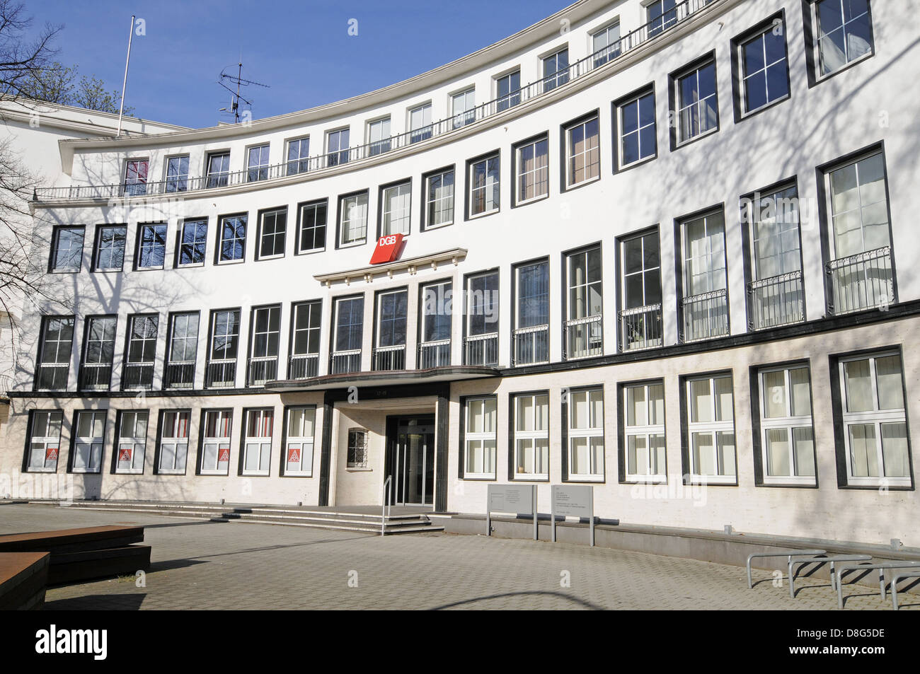 Bund Deutscher Gewerkschaftsbund Stockfoto