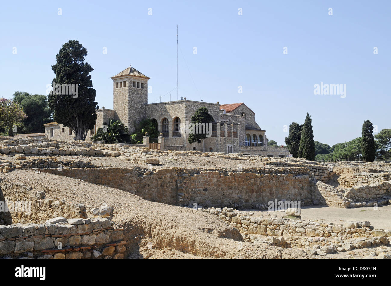 Ruinas de Empuries Stockfoto