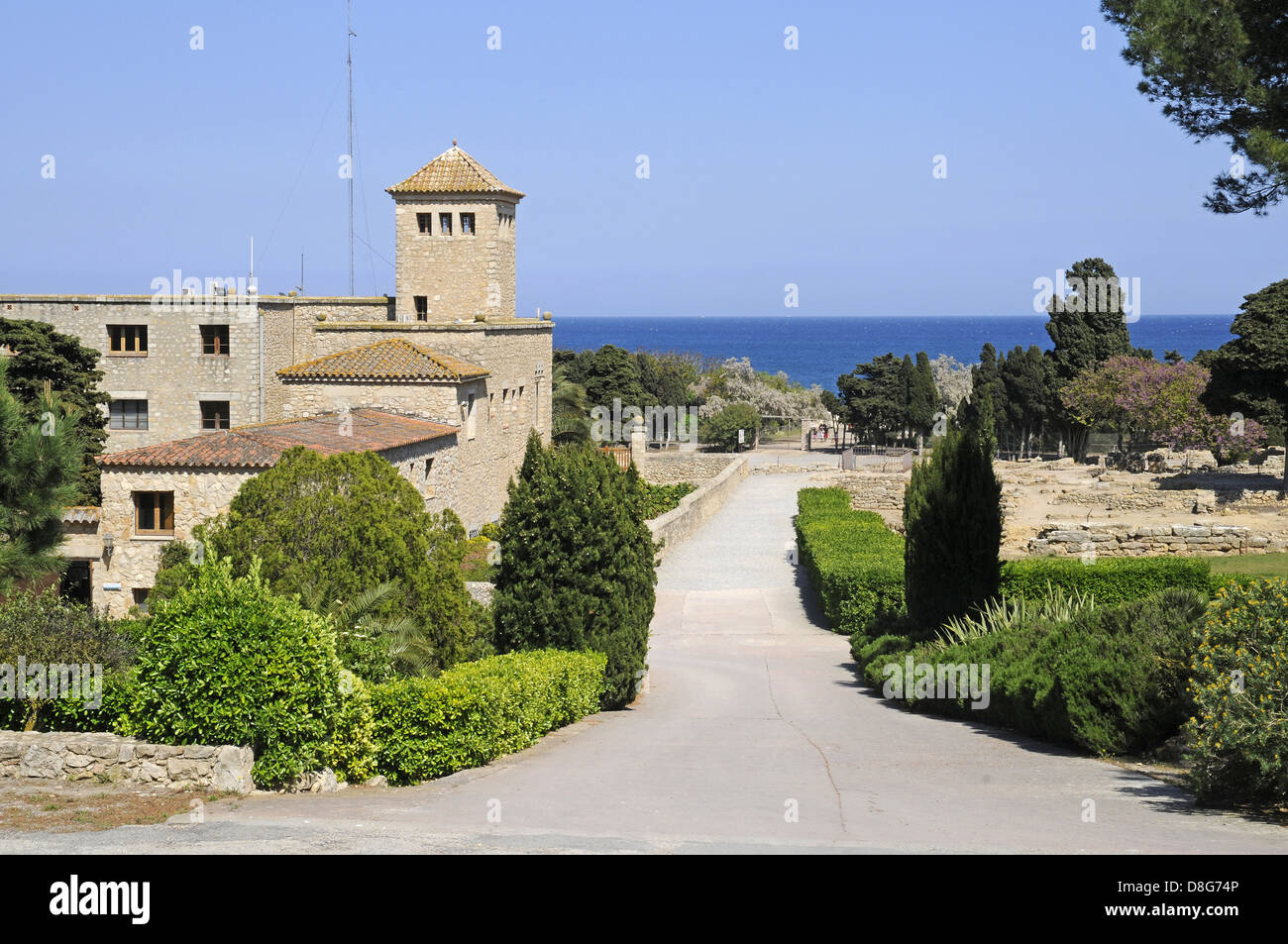 Ruinas de Empuries Stockfoto