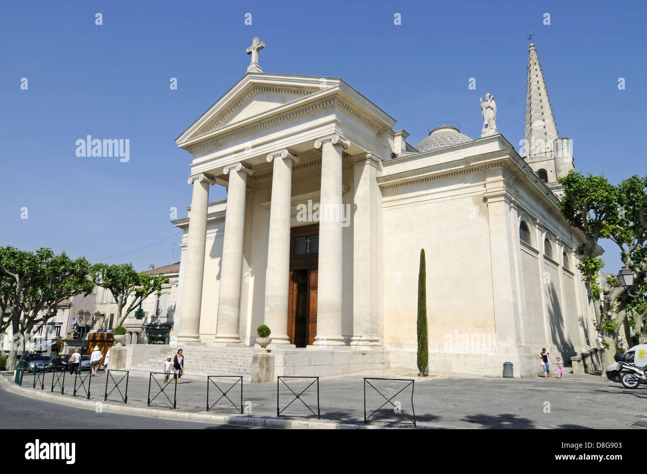 Saint-Martin-Kirche Stockfoto