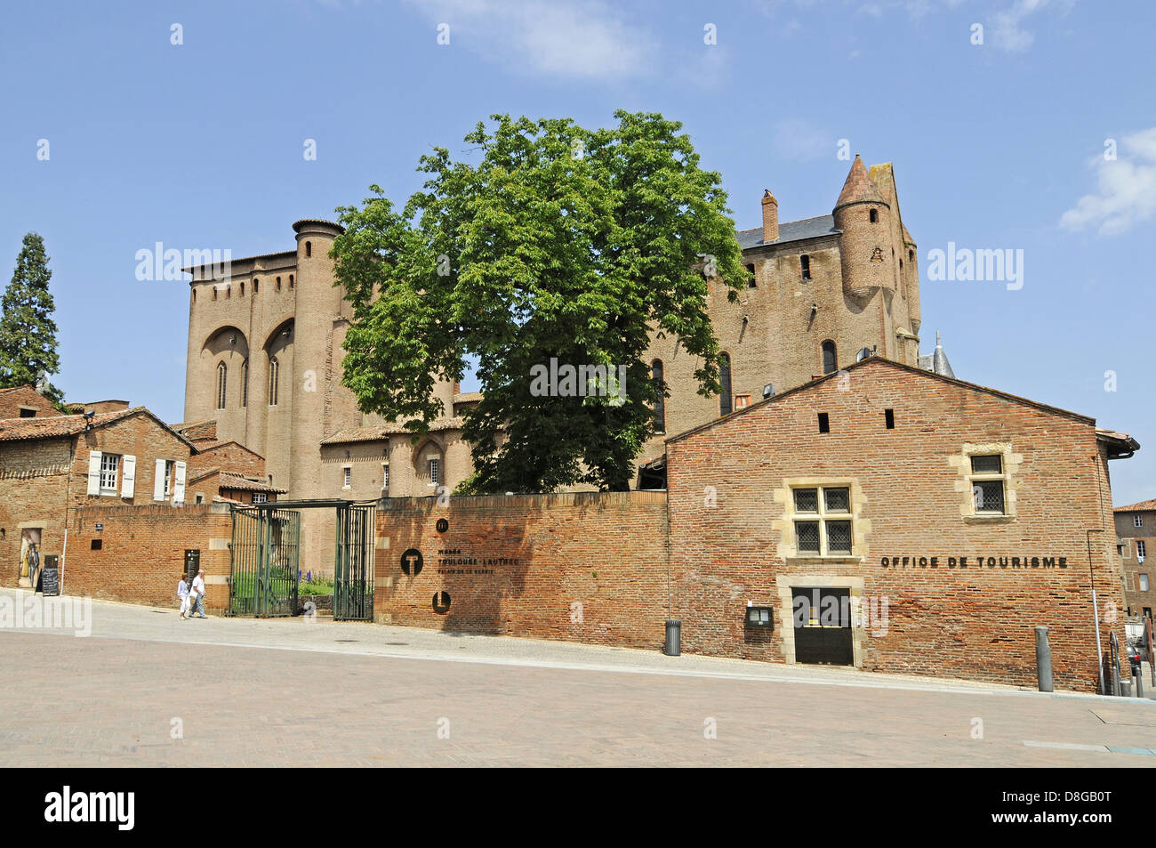 Tourist-information Stockfoto