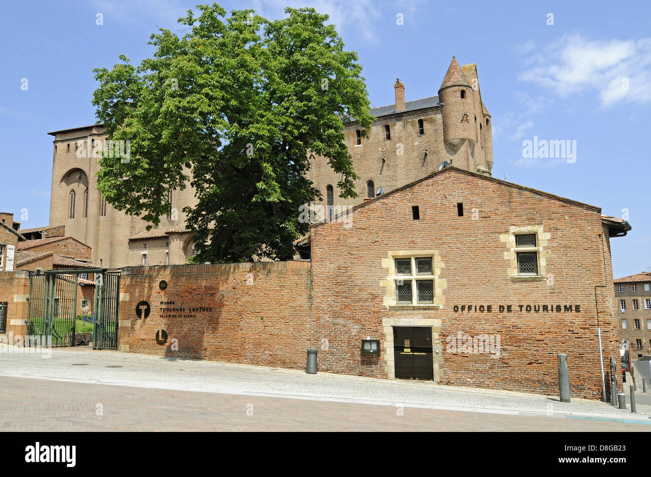 Tourist-information Stockfoto